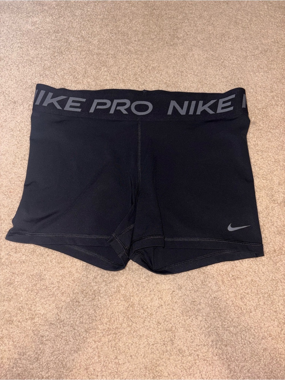 Nike Black Women's Pro Compression Athletic Shorts